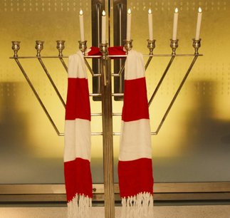 Celebrating Chanukah with our Jewish community