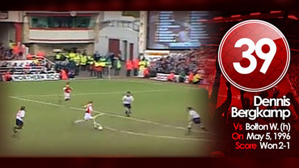GGG39: Bergkamp v Bolton Wanderers, 1996
