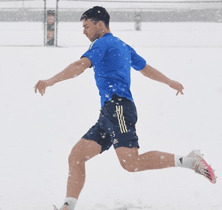Check out these photos of Gunners in the snow!